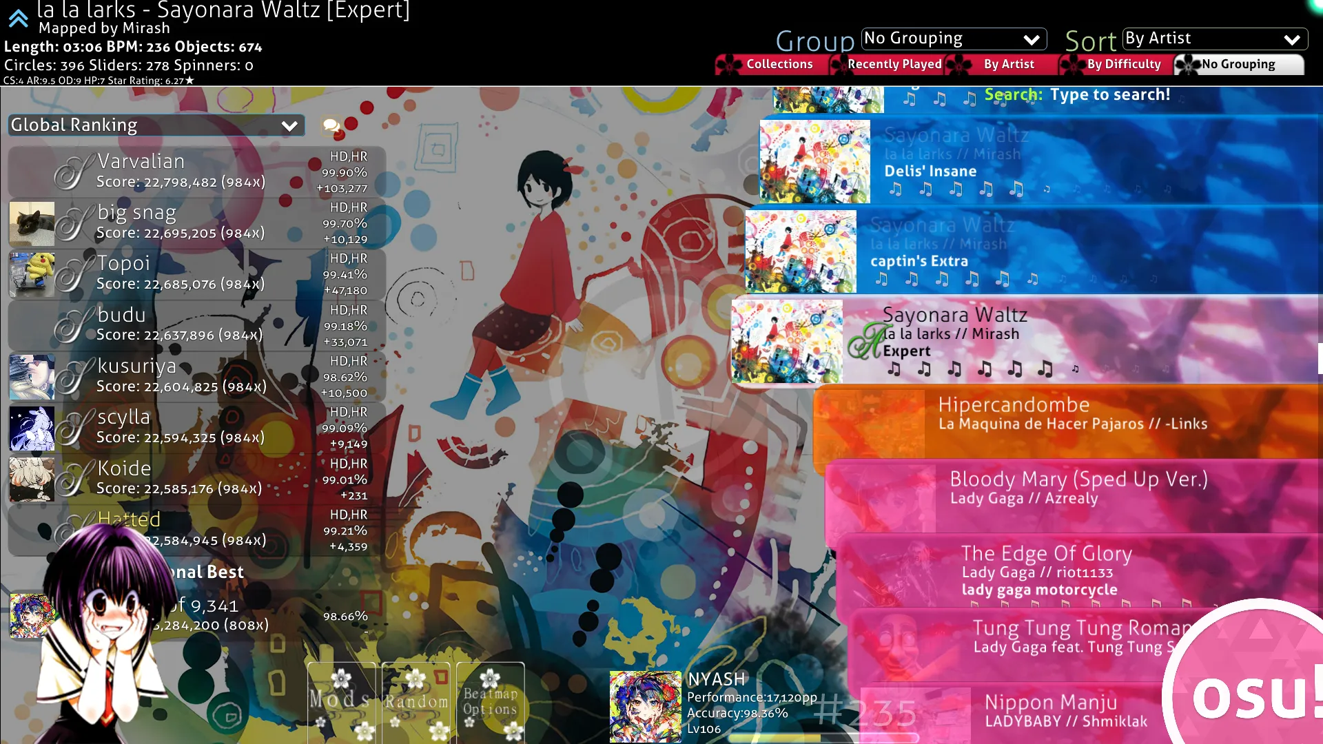 - nm aristia mix